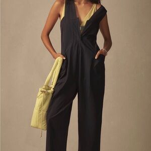 Daily Practice by Anthropologie Navy Jumpsuit for Women
